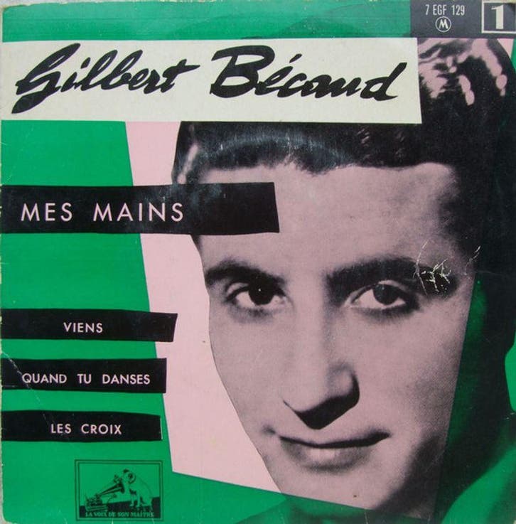 Gilbert Bécaud – Mes Mains EP, Cd's en Dvd's, Vinyl | Pop, Verzenden