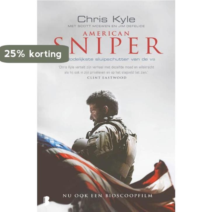 American sniper 9789022573464 Chris Kyle, Boeken, Literatuur, Gelezen, Verzenden