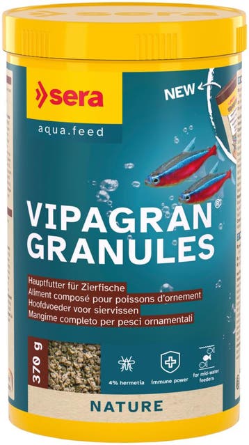 Sera Vipagran Granules 250ml (Granulaat, pallets en sticks), Animaux & Accessoires, Ophalen of Verzenden, Overige typen