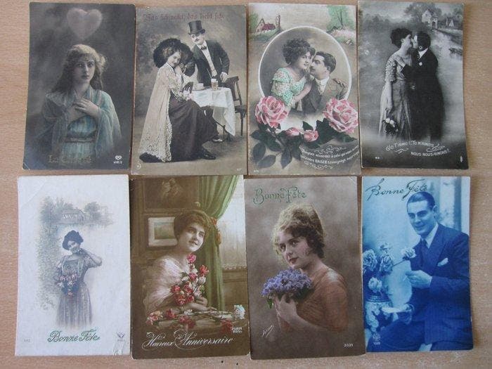 Fantasie - Motief - Ansichtkaart (660) - 1900-1960, Verzamelen, Postkaarten | Buitenland