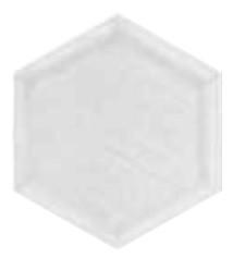 Small Collection Hexagon Wit / MAT of Hoogglans Keramisch ), Doe-het-zelf en Bouw, Tegels, Ophalen of Verzenden, Nieuw