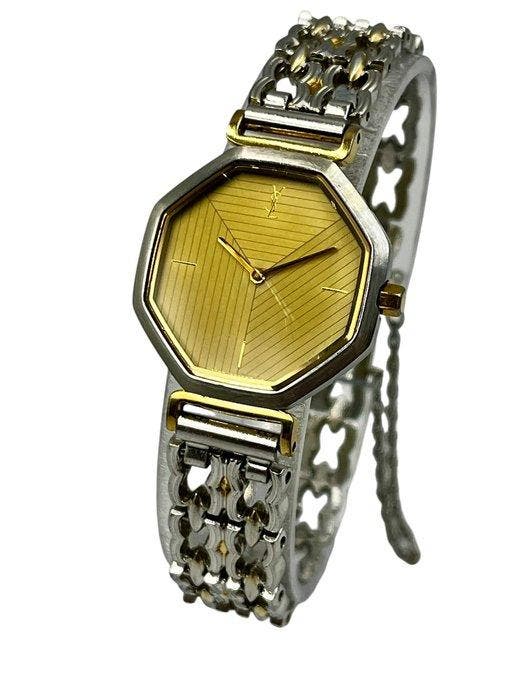 Yves Saint Laurent - Vintage Lady Quartz – Gold Dial – Two, Bijoux, Sacs & Beauté, Montres | Hommes