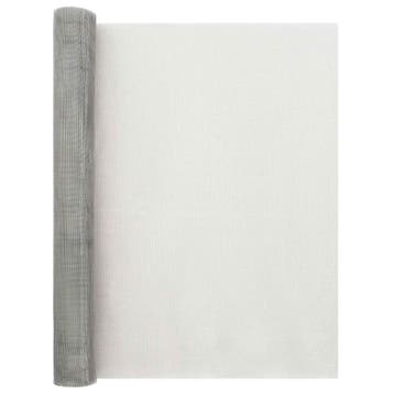 vidaXL Mesh Scherm 60 x 1000 cm 20 Mesh Roestvrij staal 201, Verzenden, Nieuw