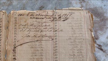 Spain Colony Chinese Worker Contract List Ship Maralia -, Nieuw