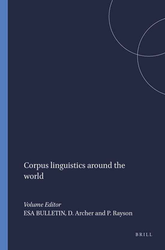 Corpus linguistics around the world 9789042018365, Boeken, Taal | Engels, Zo goed als nieuw, Verzenden