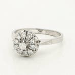 Ring - 14 karaat Witgoud Diamant (Natuurlijk) - Diamant, Nieuw