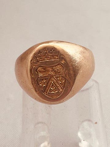 Chevalière - 18 carats Or jaune