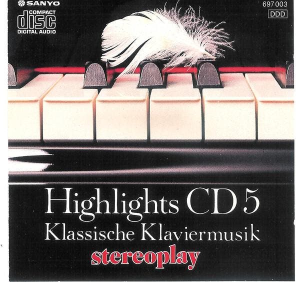 Jürgen Jakob - Highlights CD5 Klassische Klaviermusik, Cd's en Dvd's, Cd's | Pop, Gebruikt, Verzenden
