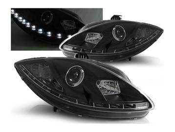 Seat Leon Altea Black LED koplamp units, Autos : Pièces & Accessoires, Verzenden