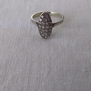 Bague - 18 carats Or blanc