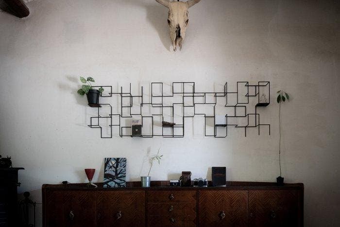 Studio Anelo1997 - Bibliothèque - en horizontal - 1024 - fer, Antiquités & Art, Art | Objets design