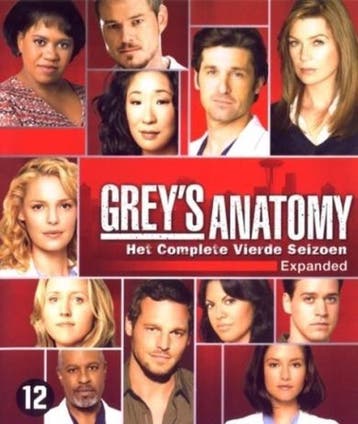 Greys Anatomy Seizoen 4 (blu-ray tweedehands film), Ophalen of Verzenden, Nieuw in verpakking