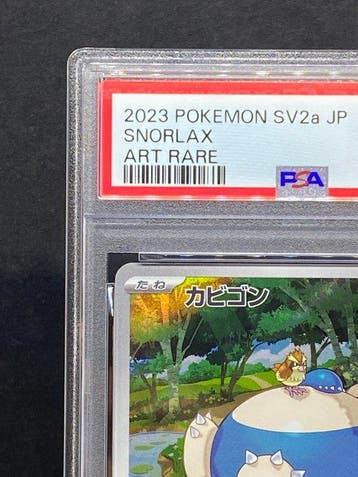 Pokémon - 1 Graded card - Snorlax #181/165 AR Foil, Full art