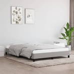vidaXL Bedframe zonder matras stof lichtgrijs 140x190 cm, Verzenden, Nieuw