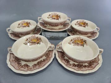 Eetservies - Masons Ascot Suppentassen Set 5-teilig England