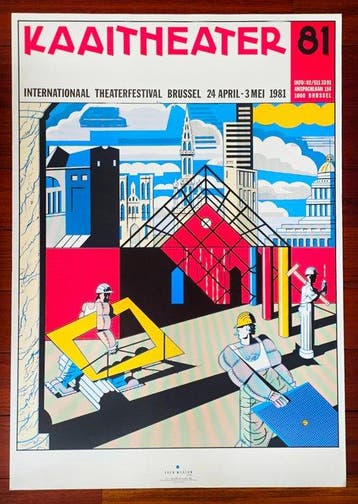 Ever Meulen - Plaizier Brussels 88 - KAATHEATER 81 - Jaren