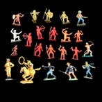 Militaire miniatuur beeldjes - Lot with 22 Vintage Plastic, Nieuw