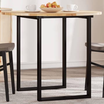 vidaXL Tafelblad rond Ø 90x2 cm massief acaciahout, Verzenden