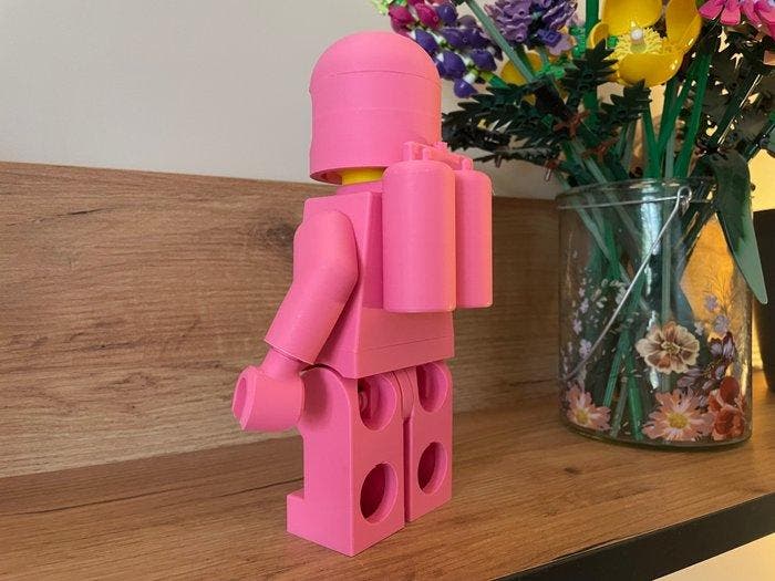 Figuur - 23 cm figurka inspirowana Lego Space - Plastic, Kinderen en Baby's, Speelgoed | Duplo en Lego