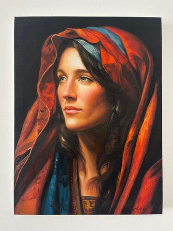 Leon Poynter (1970) - Tabitha - Gentleness that brings life, Antiquités & Art