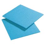 Sponsdoekje | Blauw | 10 Stuks | Cellulose/Polyester |, Verzenden
