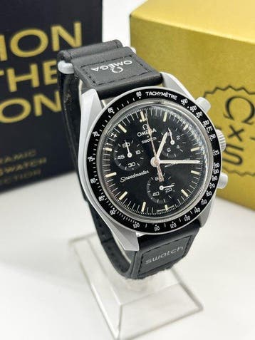 Omega x Swatch - Mission to Moonshine Gold - Sans prix de, Handtassen en Accessoires, Nieuw