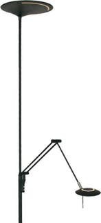 2dekans | Vloerlamp Steinhauer Zodiac LED - Zwart, Ophalen of Verzenden