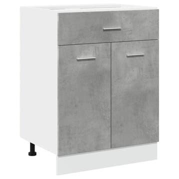 Keukenkast Betongrijs - Tweede kansje, OP = OP, Huis en Inrichting, Gebruikt, Verzenden, 50 tot 100 cm, Minder dan 100 cm