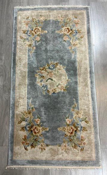 China - Tapis - 138 cm - 69 cm - soie