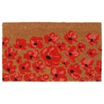 vidaXL Deurmat 45x75 cm getufte kokosvezel naturel, Tuin en Terras, Verzenden, Nieuw