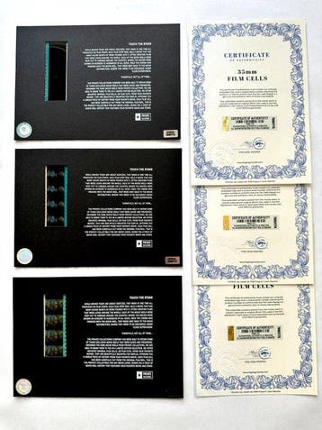 Avengers – Rare Set of 3 Mounted 35mm Film Cells –, Nieuw