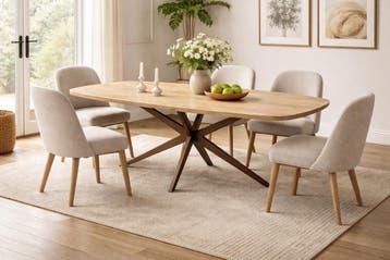 COMPLETE EIKEN TAFEL | Deens ovaal | Zelf samenstellen!, Huis en Inrichting, Tafels | Eettafels, Eikenhout, Nieuw, Ovaal, Rustiek Warm Natuurlijk Landelijk Karakter Modern
