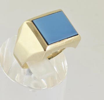 Sans prix de réserve - Chevalière - 8 carats Or jaune -