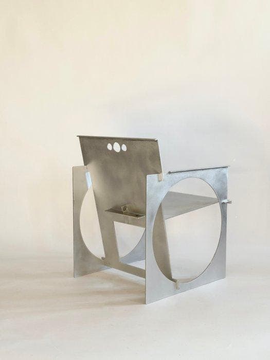 Edoardo Lietti Studio - Fauteuil - Chaise ronde - Allu -, Antiek en Kunst, Kunst | Designobjecten
