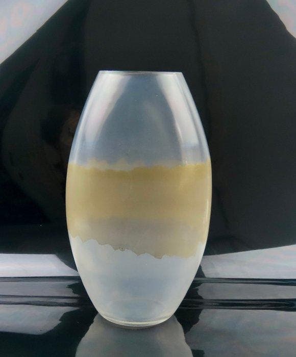 Eigen atelier Murano - Livio Seguso (1930 - ) - Vaas - Glas, Antiek en Kunst, Antiek | Glaswerk en Kristal