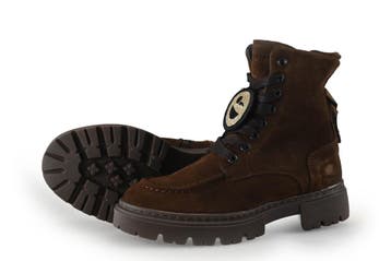 Nubikk Veterboots Meisjes in maat 30 Bruin, Verzenden, Jongen of Meisje, Nubikk, Schoenen