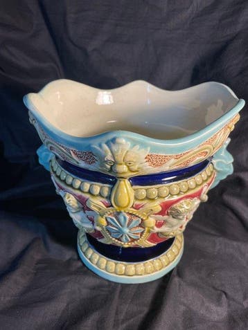 Gustave BRYUN - Fives-Lille - Jardinière - Grand Cache Pot