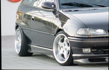 Rieger side skirt | Astra F - 3-drs., 5-drs. | l stuk ongesp, Verzenden, Nieuw, Opel