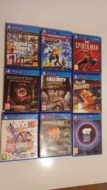 Sony - Playstation 4 (PS4) - Videogameconsole + games, Games en Spelcomputers, Nieuw