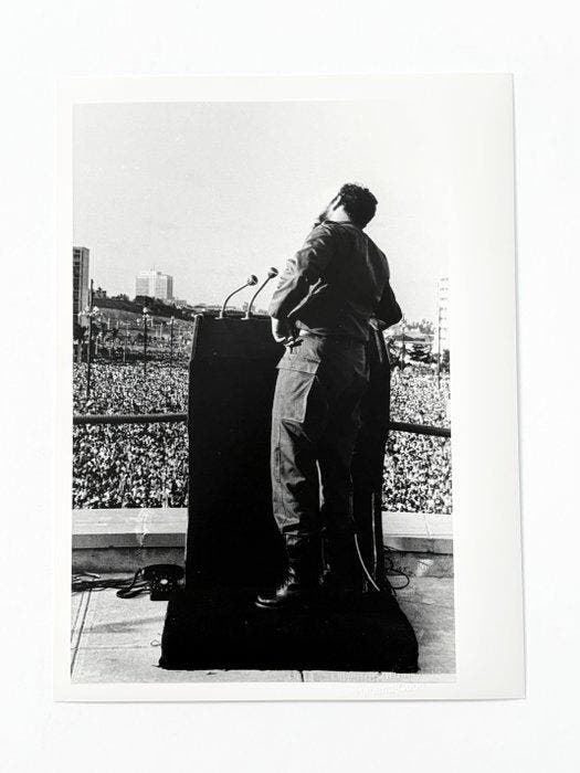Alberto Korda (1928–2001) - Discurso de Fidel Castro en, Antiek en Kunst, Kunst | Designobjecten