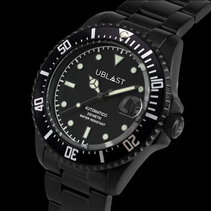 Ublast - Diver 20 ATM - UB2D4012BKB - Heren - 2026, Bijoux, Sacs & Beauté, Montres | Hommes