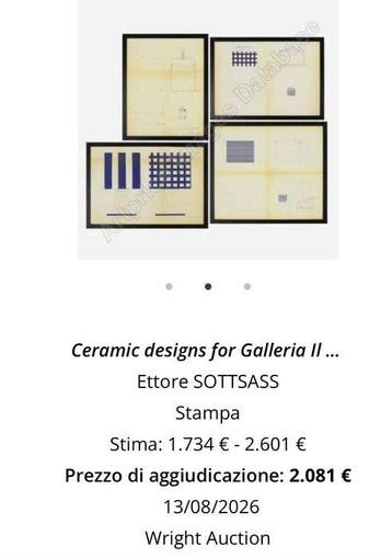 Ettore Sottsass - Senza titolo