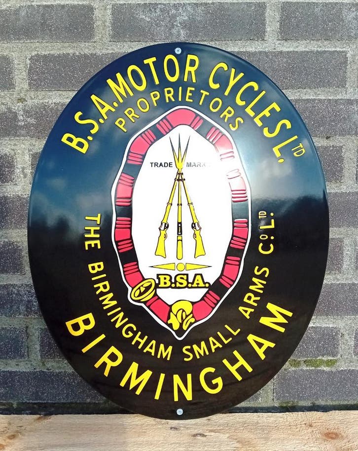 BSA motor cycles, Collections, Marques & Objets publicitaires, Envoi