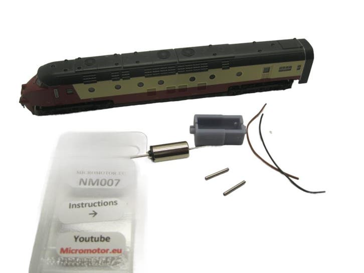 micromotor NM007 motor ombouwset voor Minitrix RAM TEE, Hobby & Loisirs créatifs, Trains miniatures | Échelle N, Envoi