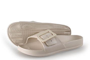 Fashy Slippers in maat 39 Wit, Slippers, Verzenden, Wit, Fashy