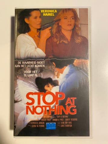 STOP AT NOTHING (VHS), Gebruikt
