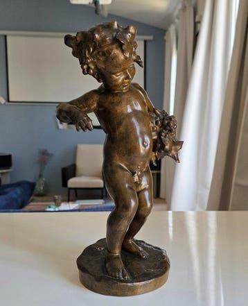 Charles Louis Malric (1872-1942) - Beeld, Dionysos enfant -, Antiek en Kunst