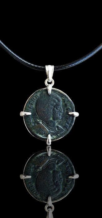 Oud-Romeins, Keizerrijk Brons Munthanger - Helena de