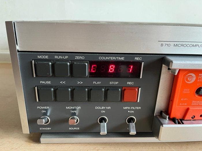 Revox - B 710 Microcomputer Cassetterecorder-speler, TV, Hi-fi & Vidéo, Radios