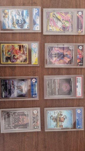 Pokémon - 8 Graded card - PSA 10 - Scarlet & Violet - Signed, Nieuw